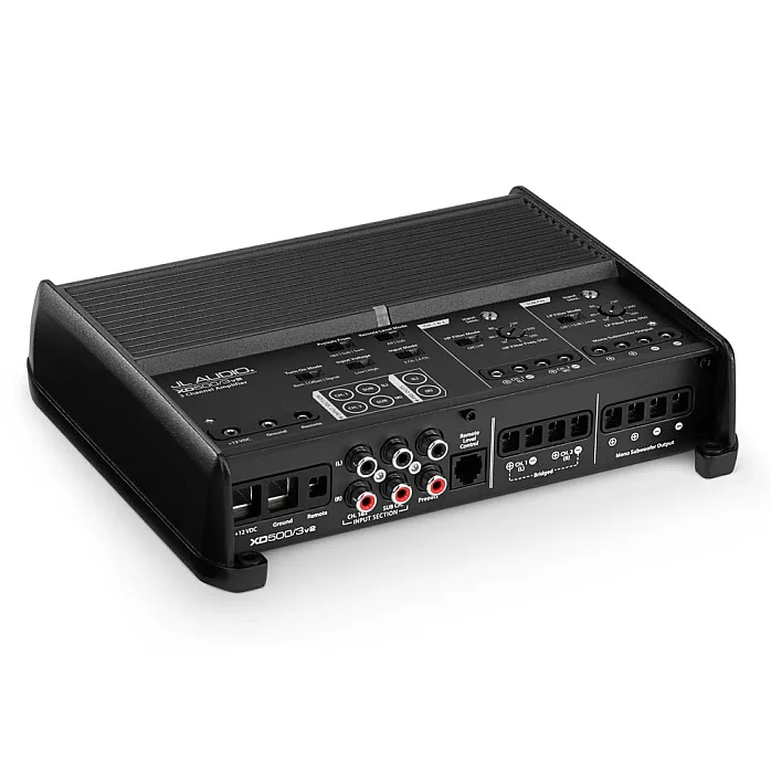 JL Audio XD500/3 - 3 Channel Class D System Car Amplifier, 500W