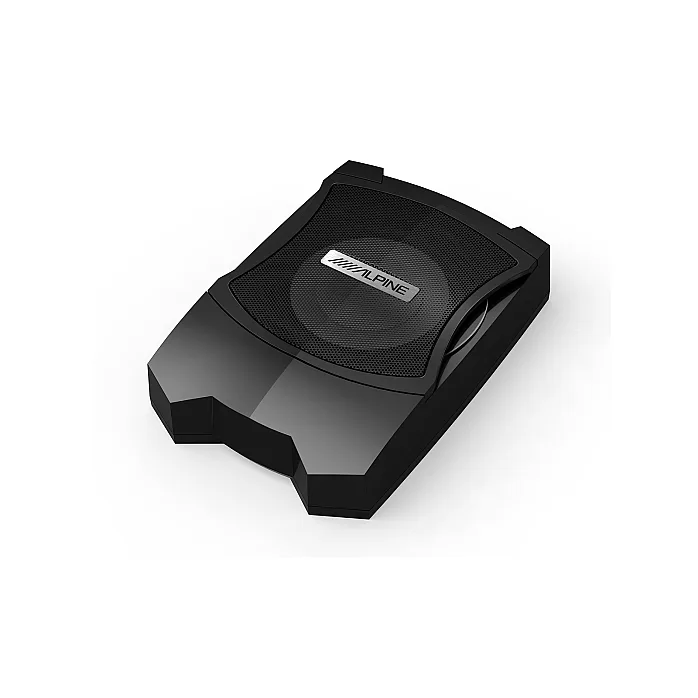 Alpine PWE-V80 - 8" 20cm Active Under Seat Amplified Subwoofer