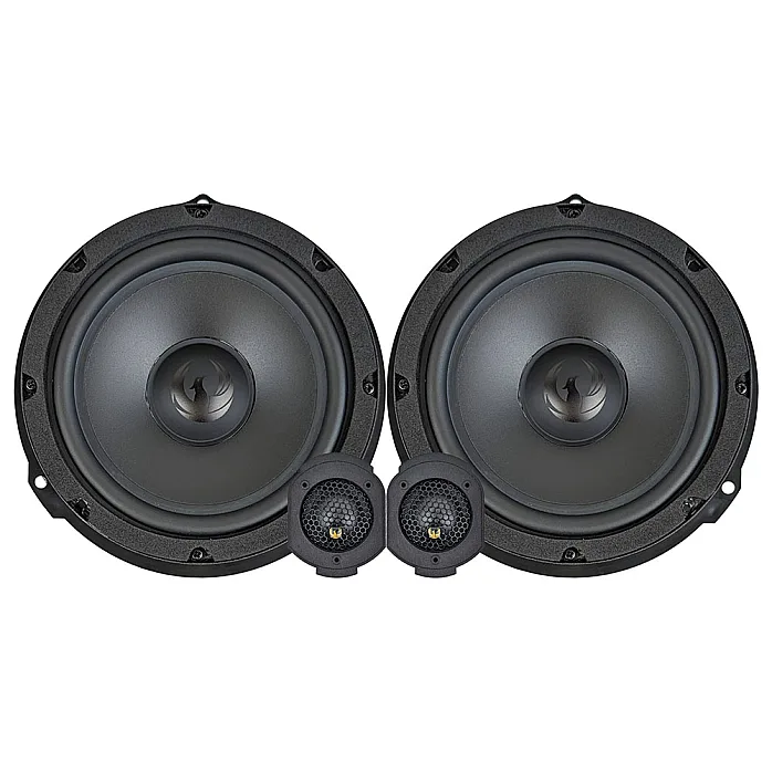 Phoenix Gold ZDSKD1 Dacia 6.5″ Front Door 2-Way Car Component Speakers With Sound Proofing Deadening Sheet