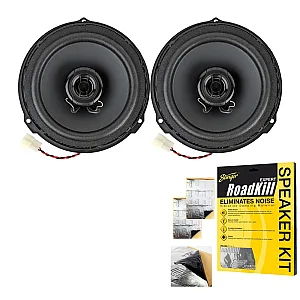 Phoenix Gold ZDSKD2 6.5″ (165mm) 2-Way Coaxial Car Speaker For Dacia With Sound Proofing Deadening Sheet