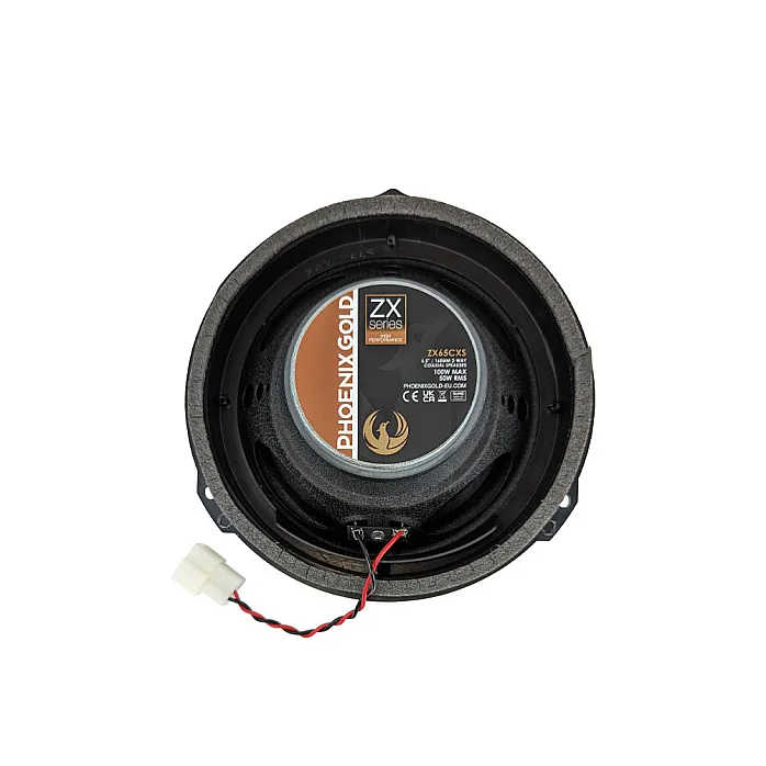 Phoenix Gold ZDSKD2 6.5″ (165mm) 2-Way Coaxial Car Speaker For Dacia With Sound Proofing Deadening Sheet