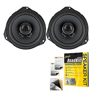 Phoenix Gold ZDSKFO2 6.5″ (165mm) 2-Way Coaxial Car Speaker For Fiat With Sound Proofing Deadening Sheet