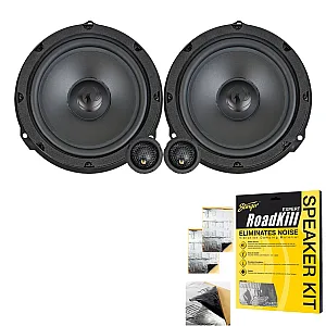 Phoenix Gold ZDSKL1 6.5″ 2 Way Component Car Speaker For Land Rover With Sound Proofing Deadening Sheet