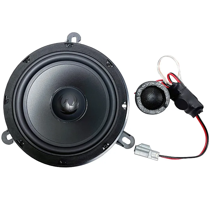 Phoenix Gold ZDSKV3 6.5″ (165mm) 2 Way Front Door Car Speaker Upgrade Kit For Volvo With Sound Proofing Deadening Sheet