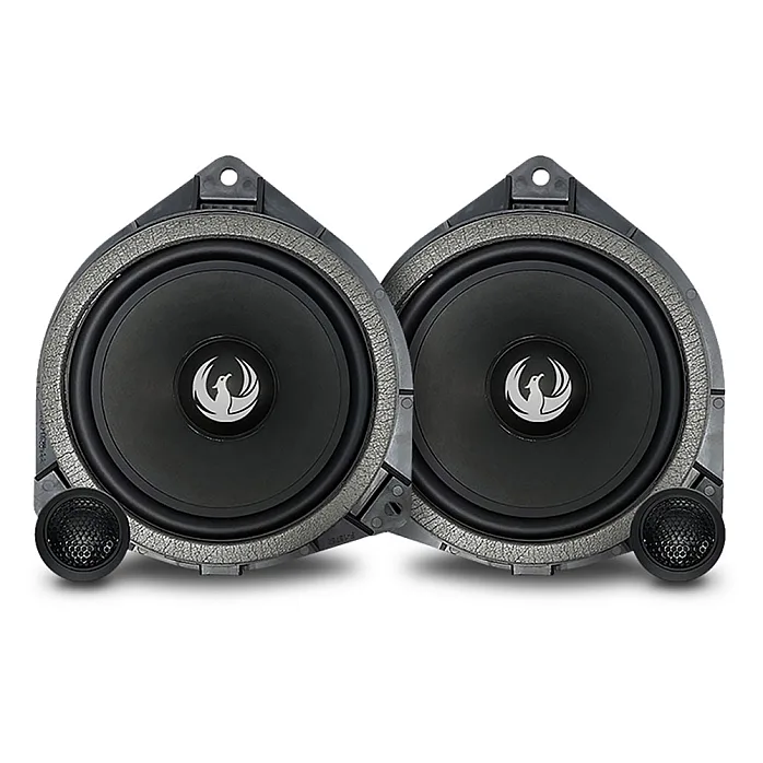 Phoenix Gold ZDST6CS 6.5” 2 Way 180W Speakers Upgrade Kit For Toyota With Sound Proofing Deadening Sheet