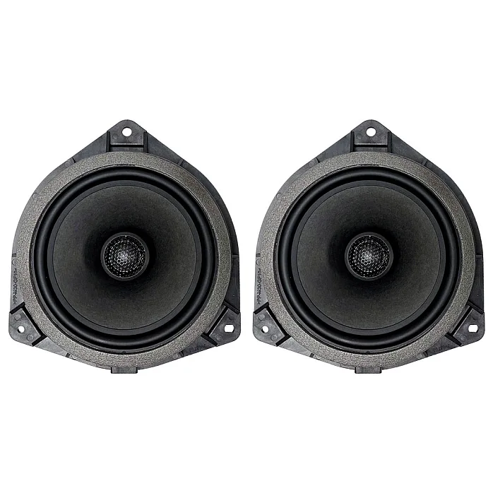 Phoenix Gold ZDST6CX 6.5” (165mm) 2-Way Coaxial Speaker Upgrade Kit For Toyota With Sound Proofing Deadening Sheet