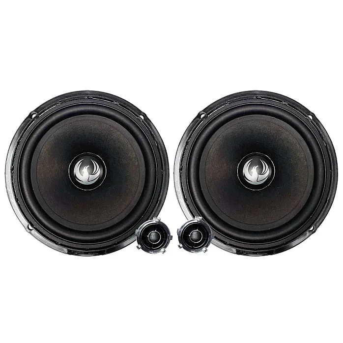 Phoenix Gold ZDSW6CS 6" 2-Way Component Car Speakers With Sound Proofing Deadening Sheet