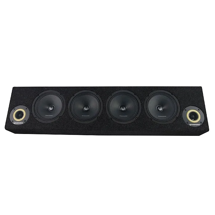 Phoenix Gold ZP65BOXRGB 4 x 6.5" Dual Ported SPL Box With RGB Lighting - 850 Watts (RMS)