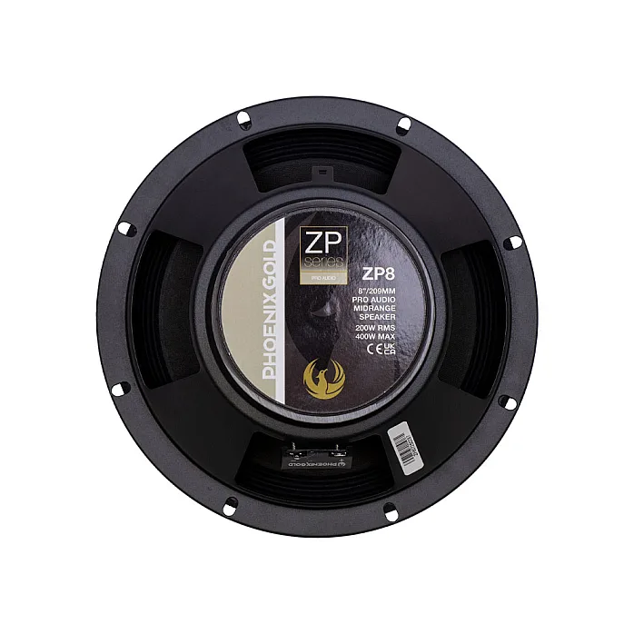 Phoenix Gold ZP8 ZP-Series 8” Pro Audio Midrange Speaker