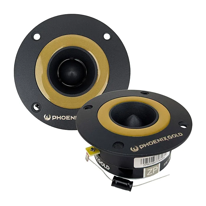 Phoenix Gold ZPRO36 3.8" Pro Audio Aluminum Diaphragm Tweeter (Pair)