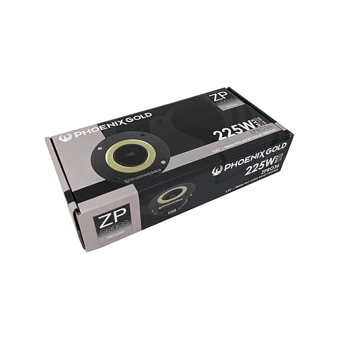 Phoenix Gold ZPRO36 3.8" Pro Audio Aluminum Diaphragm Tweeter (Pair)