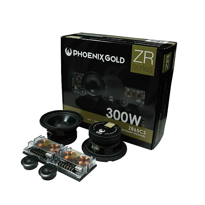 Phoenix Gold ZR65CS ZR Series 6.5" 2 Way High Powered Car Component Speakers - Pair