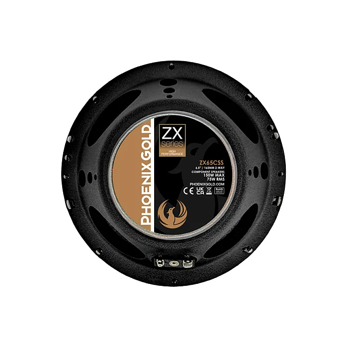 Phoenix Gold ZX65CSS 6.5" (165mm) 2 Way Component Car Speakers 75W RMS