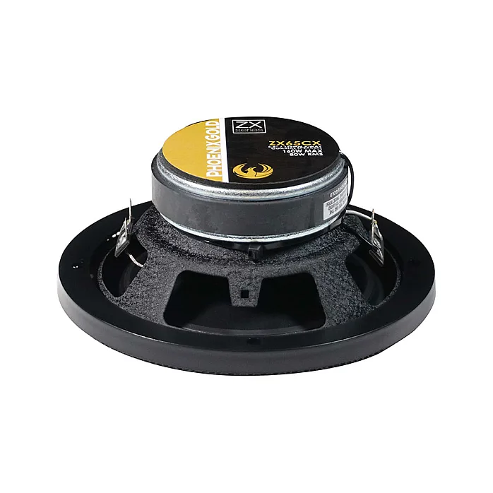 Phoenix Gold ZX65CX 6.5" 2 Way Coaxial Car Audio Speaker With Cable Filters