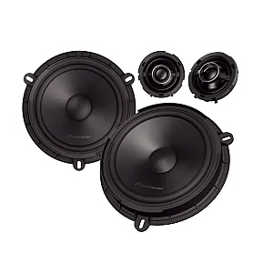 Pioneer TS-Q160C-FD 6.5" (16.5cm)  2 Way Custom Fit Component Speaker System For Ford