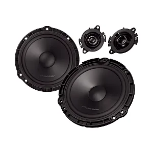 Pioneer TS-Q160C-PC 6.5" (16.5cm)  2 Way Custom Fit Component Speaker System For Peugeot and Citroen