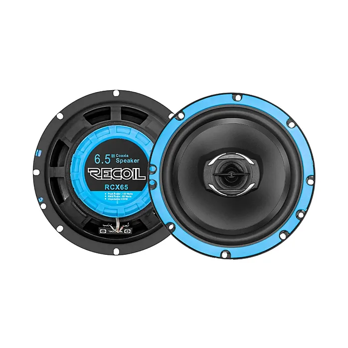 Recoil RCX65 6.5" (165mm) 2 Way Full Range Coaxial Car Speaker System
