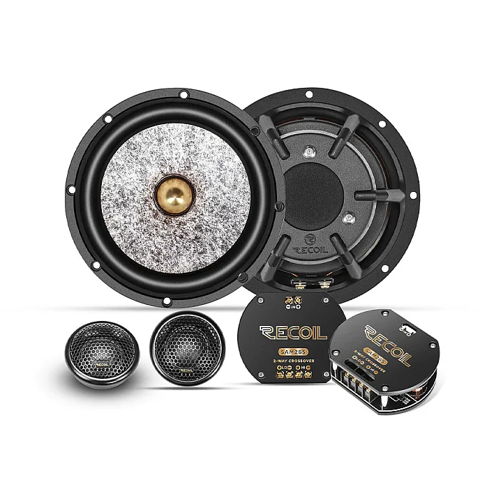 Recoil SAM265 6.5" 2 Way Component Speakers 65W RMS