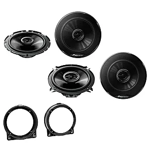 Honda Civic (2001–2005) Front Door Rear Side Car Speakers Upgrade Kit