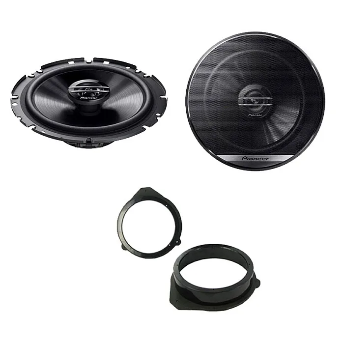 Audi A3 2003 - 2012 Pioneer 17cm Front Door Speaker Upgrade Kit