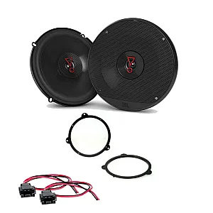 BMW 3 Series E46 JBL 6.5" Front Door/Rear Shelf Coaxial Speaker Upgrade Kit
