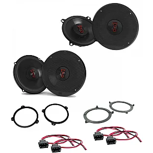 BMW 3 Series E46 1999-2005 JBL Front Door and Rear Shelf Speakers Upgrade Kit