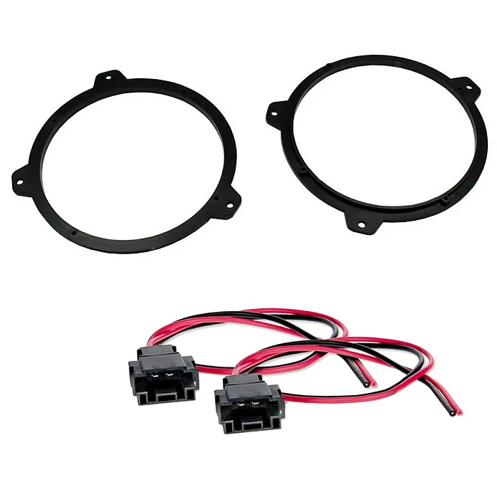 BMW 3 Series E46 1998 - 2005 165mm (17cm) Front Door or Rear  Speaker Adaptor With Plugs