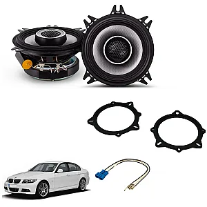 BMW 3 Series E90 / E91 / E92 Alpine 4'' Speaker Upgrade Kit Front or Rear