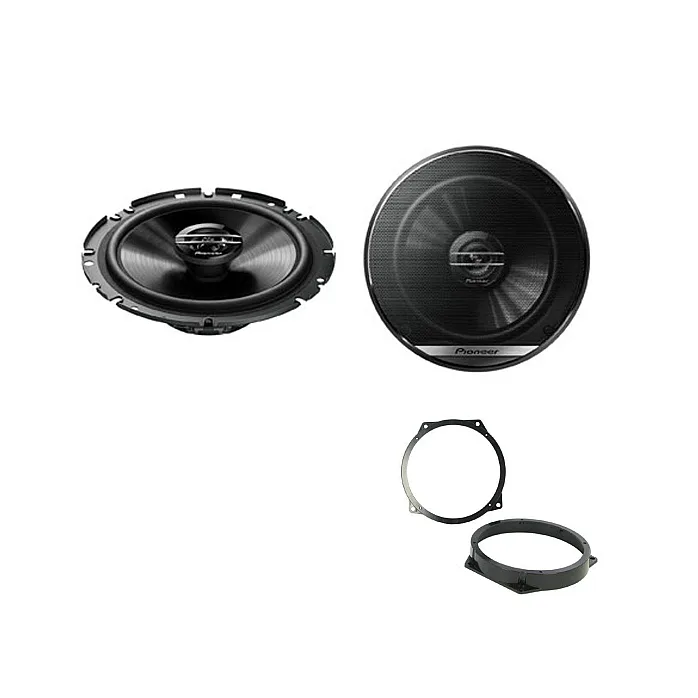 BMW 3 Series, Mini Pioneer Front Door 6.3/4" 17cm Coaxial Speaker Upgrade Kit
