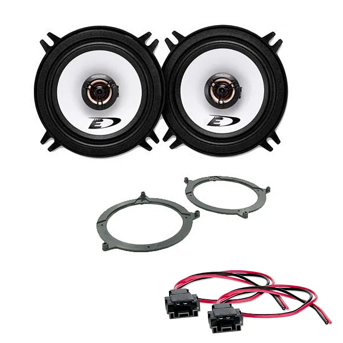 BMW 3 Series E46 1999 - 2005 Alpine 5.25" 13cm 2 Way 400W (Pair) Car Front or Rear Shelf Door Speaker Upgrade Kit