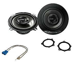 BMW 3, 5 Series, X1, X3, X5 Pioneer 4" 10cm 2-way Coaxial Front or Rear Door Speaker Upgrade Kit