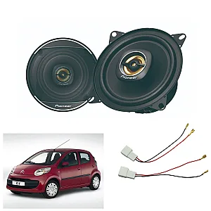 Citroen C1 2005 - 2014 Front Top Dash 4" Speaker Upgrade Kit