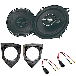 Citroen C3, DS3 Pioneer 5" 3 Way Coaxial Car Rear Shelf Speakers Upgrade Pack