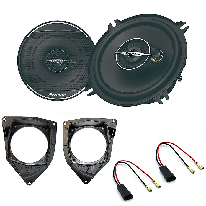 Citroen C3, DS3 Pioneer 5" 3 Way Coaxial Car Rear Shelf Speakers Upgrade Pack