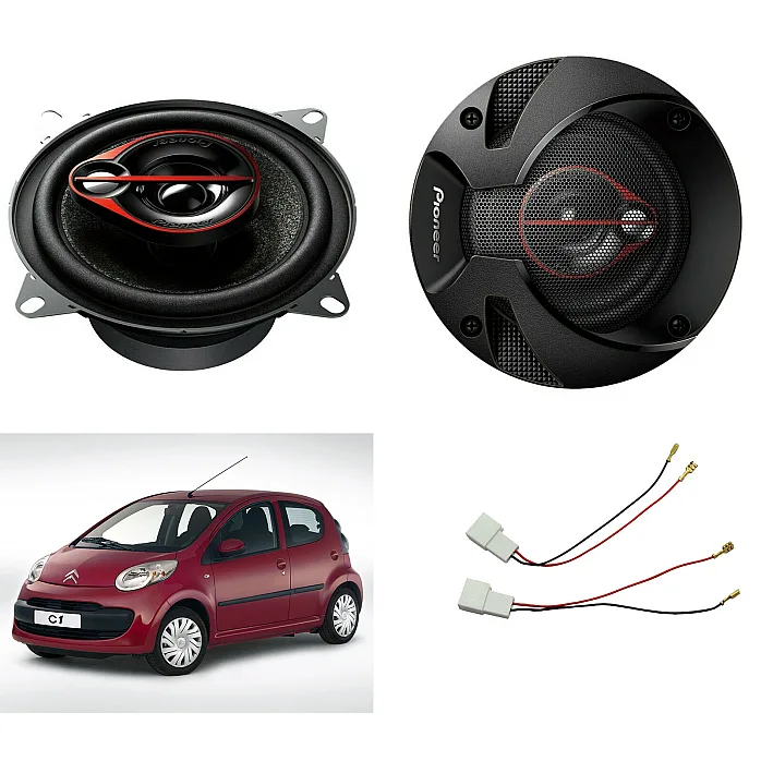 Citroen C1 2005 - 2014 Front Top Dash Speaker Upgrade Kit