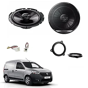Dacia Dokker 2012 - 2021 Front Door Speaker Upgrade Kit