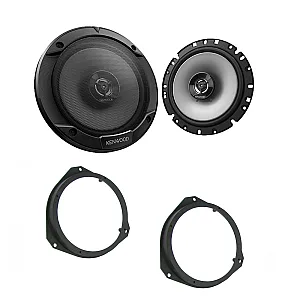 Fiat Ducato 2006 - 2021 Kenwood 17cm Front Door 2 Way Coaxial Speaker Upgrade Kit