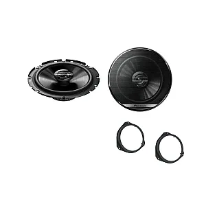 Pioneer Front Door 6.3/4" Coaxial Speaker Upgrade Kit for Fiat Ducato, 500, Panda, Punto