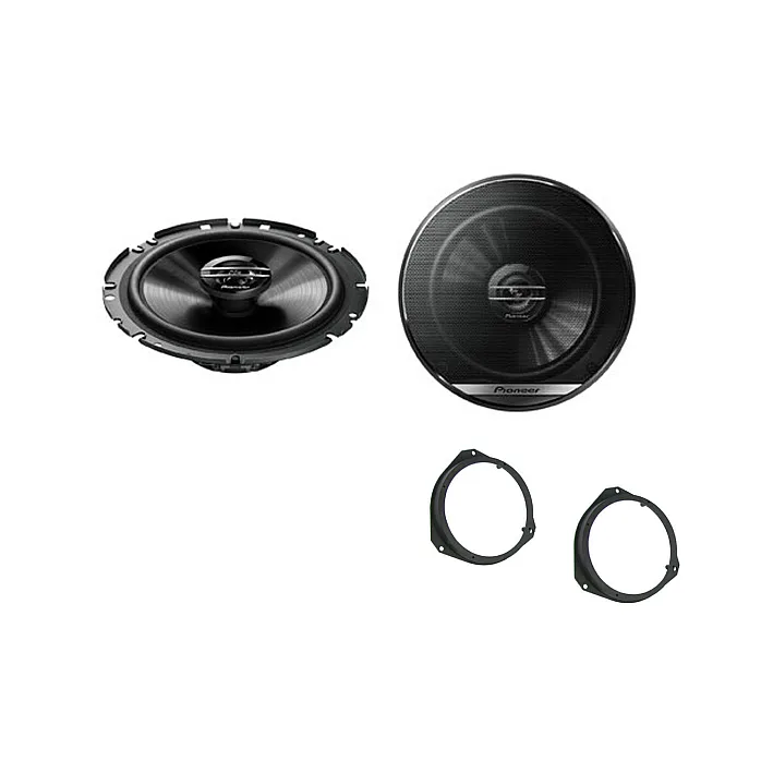 Pioneer Front Door 6.3/4" Coaxial Speaker Upgrade Kit for Fiat Ducato, 500, Panda, Punto
