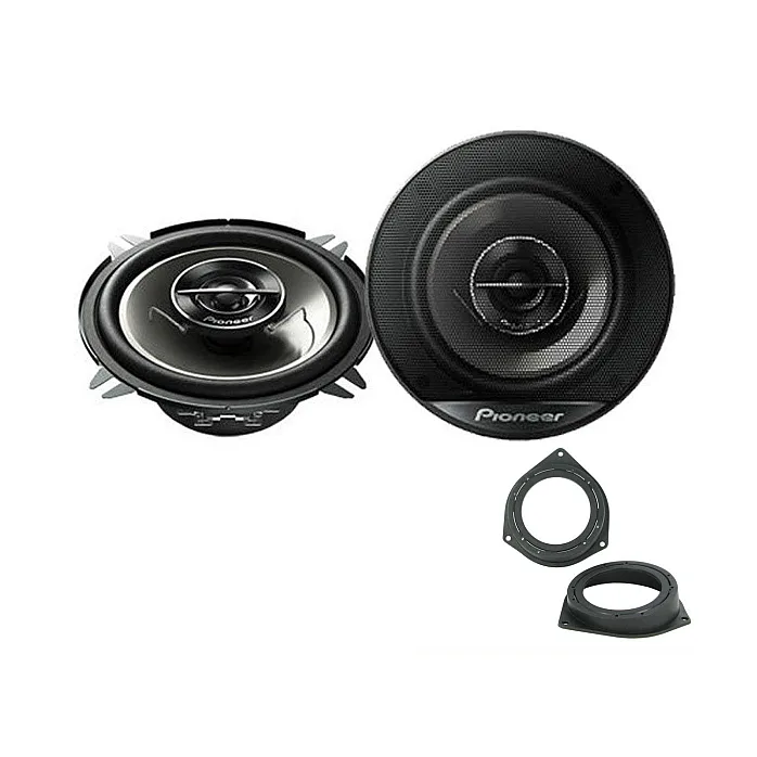 Fiat 500, Grande Punto, Qubo Pioneer 4" 10cm 2-way Coaxial Speaker Upgrade Kit
