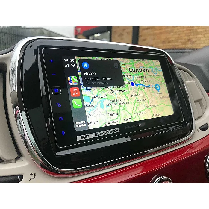 Fiat 500 2015-2021 Pioneer Apple CarPlay / Android Auto / DAB Radio / Reverse Camera Upgrade Kit