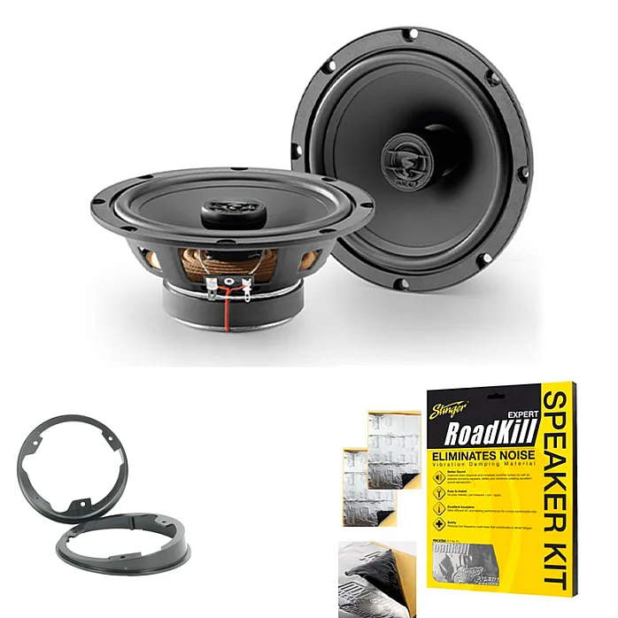 Ford Galaxy, S-Max Focal Auditor 2 Way Coaxial Front or Rear Door Car Speaker Upgrade Kit