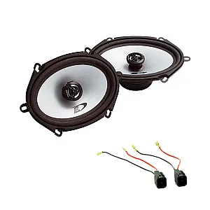 Ford Transit 2006 - 2012 Alpine 5" x 7" Front Door Speaker and Wiring Upgrade Kit