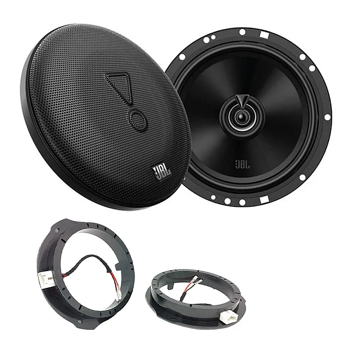 JBL 6.5" 2 Way Coaxial Front or Rear Doors Speaker Upgrade Pack For Ford