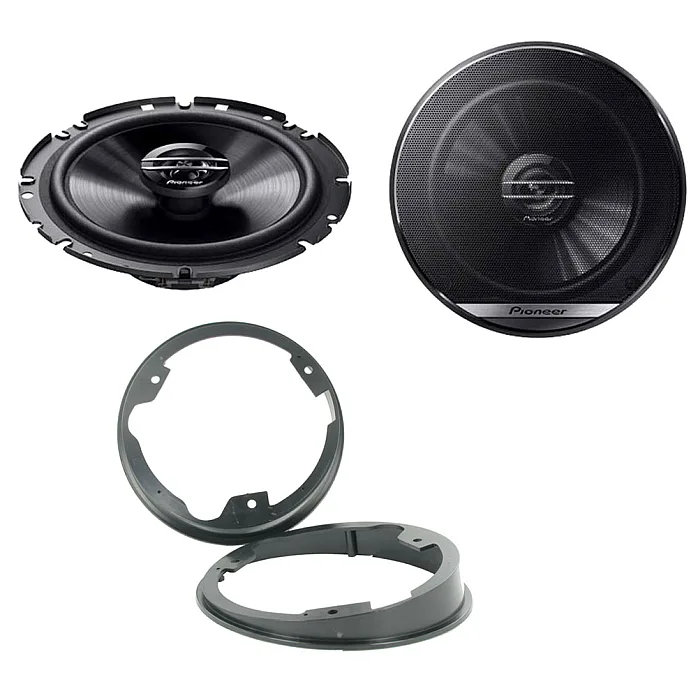 Pioneer Front or Rear Door 6.3/4" 17cm Coaxial Speaker Upgrade Kit for Ford