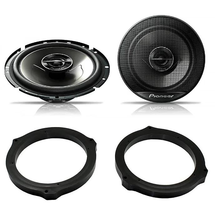 Ford Mondeo 2007 - 2014 Pioneer 17cm Rear Door 300W Speaker Upgrade Kit