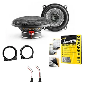 Honda Civic 2001 - 2006 Focal 2 Door Front Car Speaker Upgrade Kit