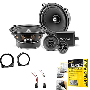 Honda Civic 2001 - 2006 Focal 13CM 2-Way Component Front Door Car Speaker Upgrade Kit