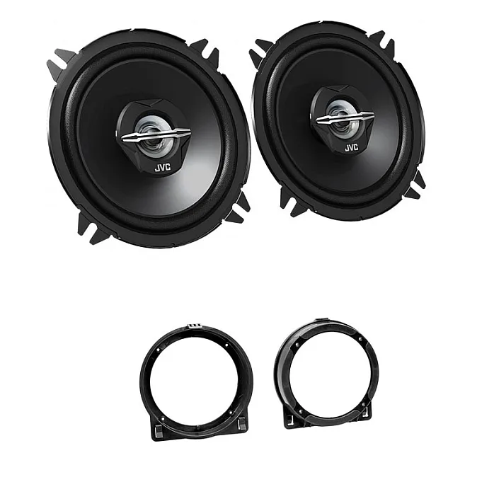 Honda Civic 2001-2006 JVC 2 Way 5" 13cm Front Door Car Speakers Upgrade Kit