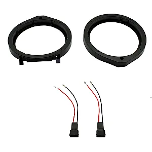Honda Jazz 2009 - 2015 165mm Front or Rear Door Speaker Adaptor With Leads